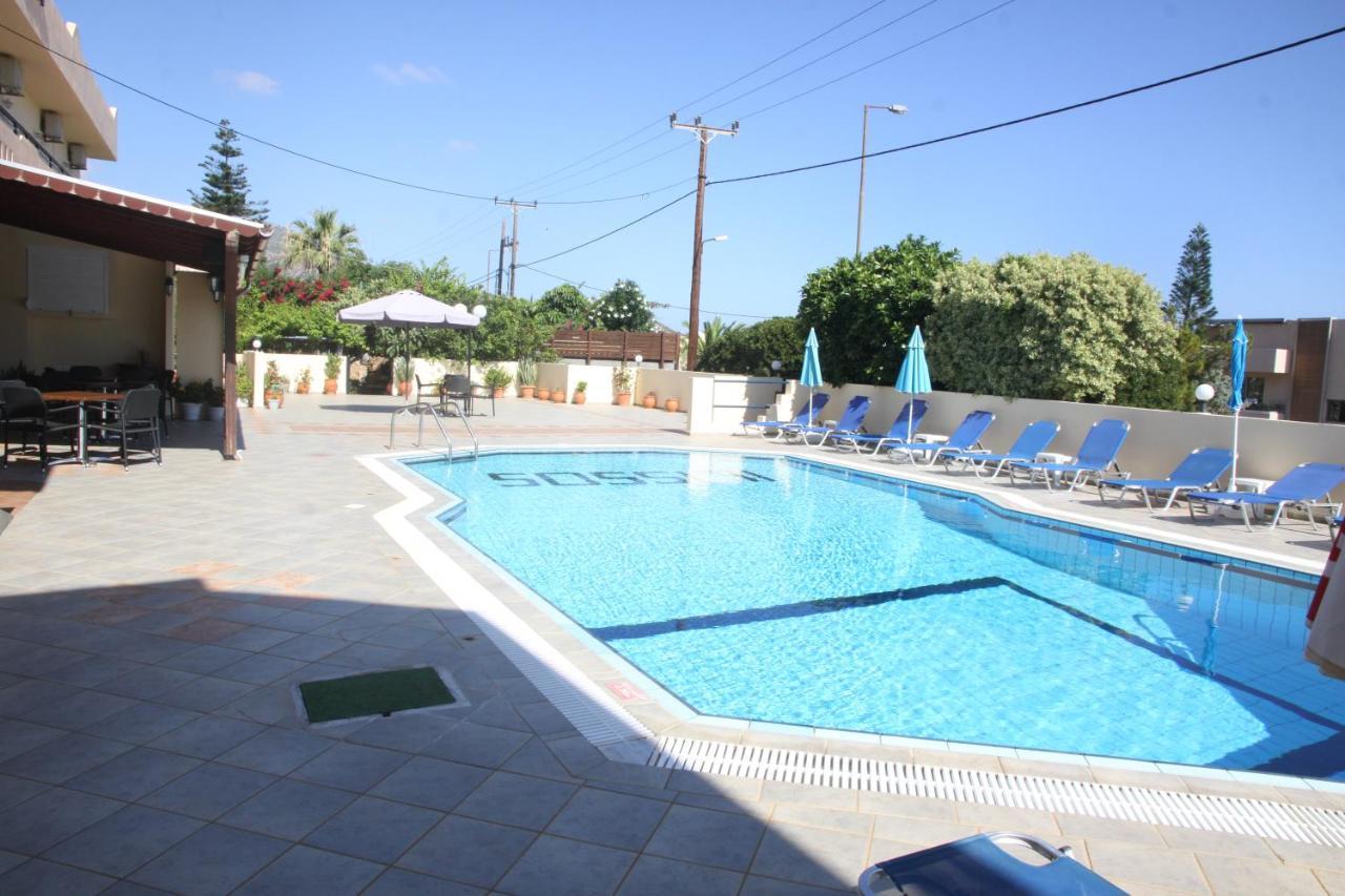 Ilissos Apartments Stalida Exteriör bild